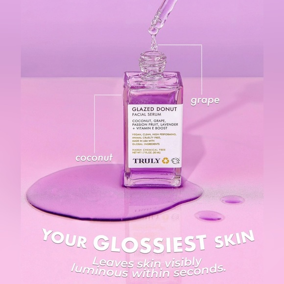 NEW Truly glazed donut facial glow serum - Picture 2 of 5